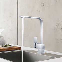 Quadra Chrome Kitchen/Laundry Sink Mixer Taps Swivel Kitchen Tapware