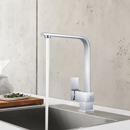 Quadra Chrome Kitchen/Laundry Sink Mixer Taps Swivel Kitchen Tapware