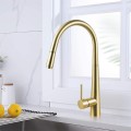 Brushed Yellow Gold Tapware