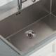 Kitchen Sink Dark Grey Stainless Steel Waste