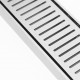 100-5600mm Lauxes Silver Shower Grate Drain Indoor Outdoor Aluminium Next Generation