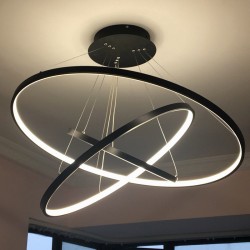 CIRCULAR 3 Rings Flexible design Mordern LED Light
