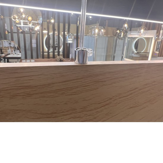 1200mm Linear Wood Color Island Bar Light