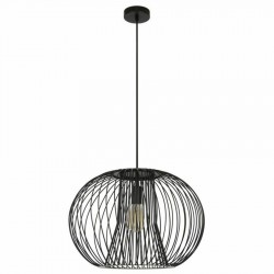 Iron Stylish Pendant Light Black 350mm