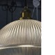D300*H230mm Dome Shape Vintage Glass Pendant light