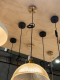 D300*H230mm Dome Shape Vintage Glass Pendant light
