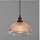 D300*H230mm Dome Shape Vintage Glass Pendant light