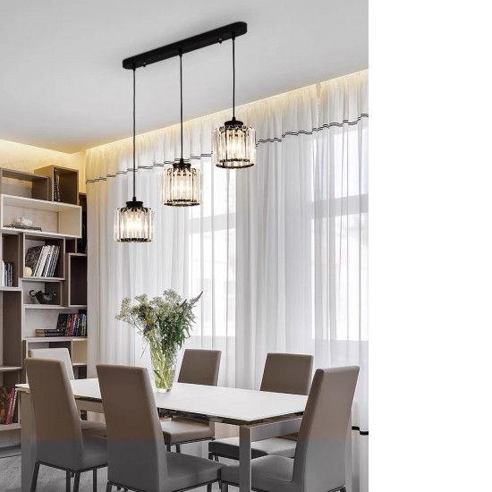 Modern Black All in one Kitchen Bar Light