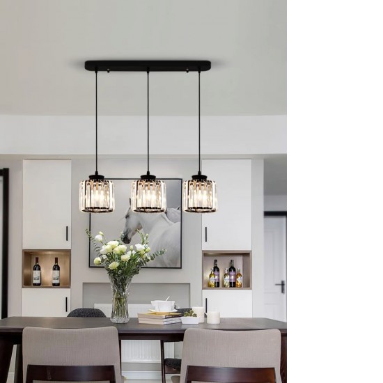 Modern Black All in one Kitchen Bar Light