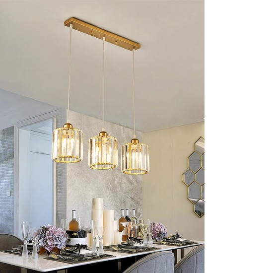 Modern Gold All in one Kitchen Bar Light
