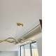 Linear Golden Kitchen Island Bar Light