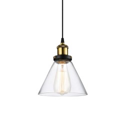 Triangle Glass Pendant Light