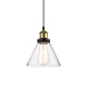 Triangle Glass Pendant Light