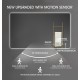 1200x750mm Rectangle LED Mirror with Motion Sensor Demister Backlit Touch Switch 3 Colours Lighting Frameless