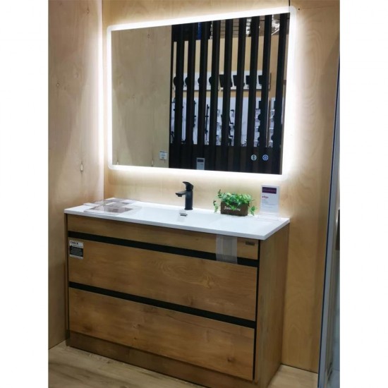 1500x750mm Rectangle LED Mirror with Motion Sensor And Demister Touch Switch 3 Colours Lighting