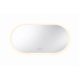 1200x600mm Backlit Led Mirror Oblong Racetrack Motion Sensor Demister Touch Sensor Switch