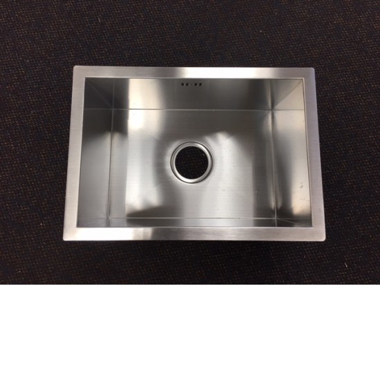 1800mm White Laundry Tub Plywood Cabinet with Engineered Bench & Stainless Steel Sink