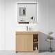 SM 900mmx360mmx850mm Plywood Floor Standing Vanity with Ceramic Basin