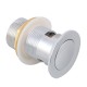 32/40mm Solid Brass Basin Pop Up Waste with Overflow Chrome