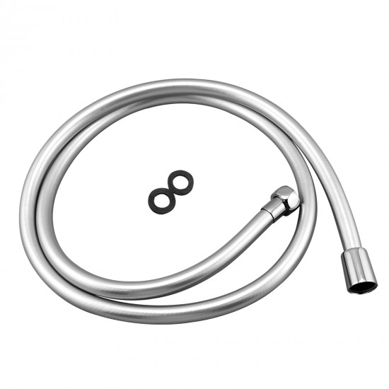 Silver PVC Shower Hose 1500mm