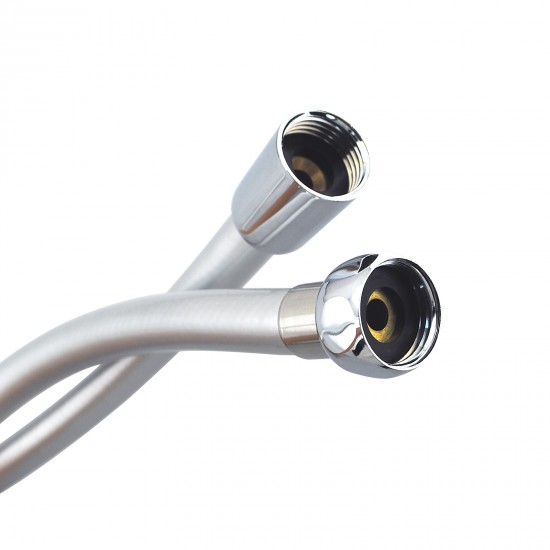 Silver PVC Shower Hose 1500mm