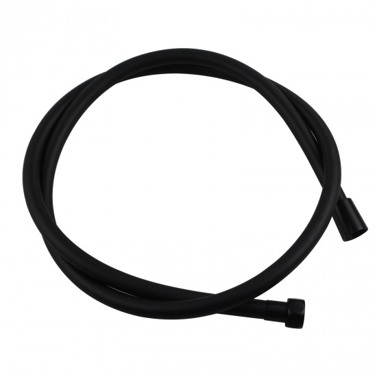 Black PVC Shower Hose 1500mm