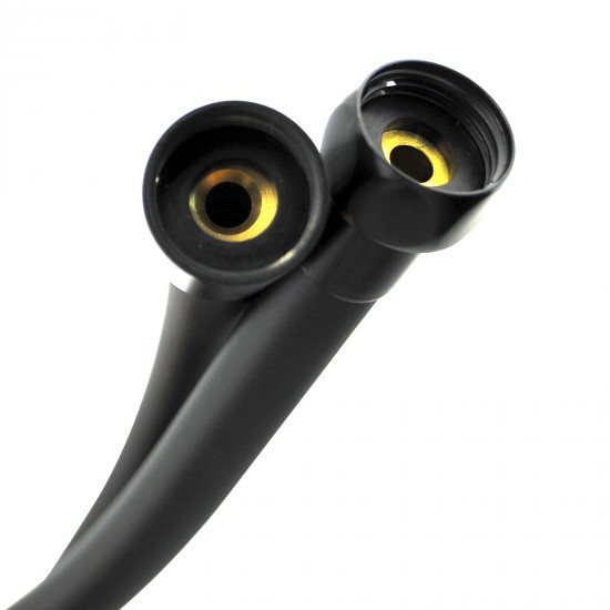 Black PVC Shower Hose 1500mm