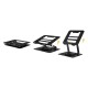 Laptop Stand Folding Lift Cooling Base Desktop Tablet Portable  Adjustable Bracket Compatible With All Notebook Black