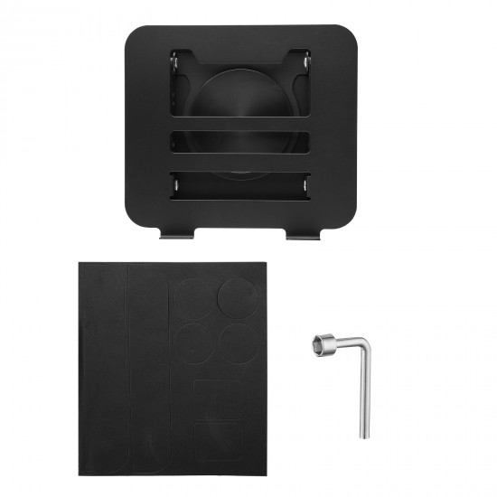 Laptop Stand Folding Lift Cooling Base Desktop Tablet Portable  Adjustable Bracket Compatible With All Notebook Black