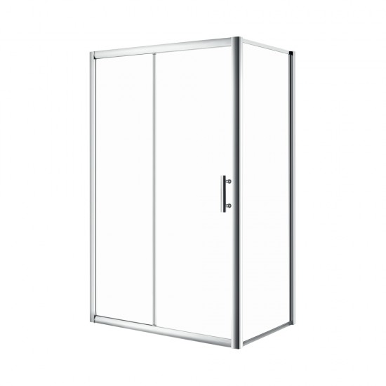 1200*900*1900mm Sliding Shower Glass Door and Return Only