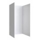 3 Sides 800*1200*800mm 1900mm Height Acrylic Shower Wall Liner