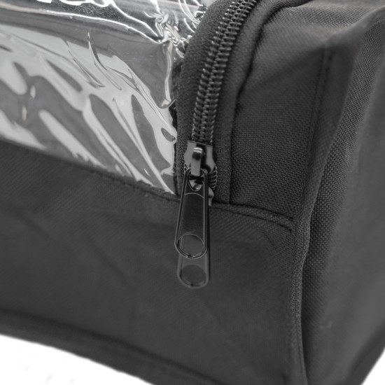 2 PCS Under Bed Storage Containers with Wheels with Clear Lids Rolling Trolley Box Organizer for Shoes Clothes Blankets Black