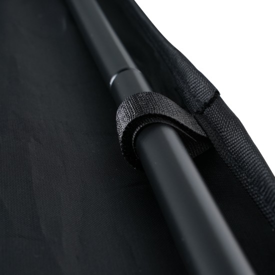 Height Adjustable Under Bed Storage Containers with Wheels Visible Cover Rolling Trolley Box Organizer for Shoes Clothes Blankets Black