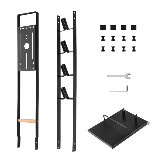 Black Cordless Vacuum Stand Rack Cleaner Freestanding Holder Dyson V6 7 8 10 11