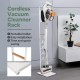 White Cordless Vacuum Stand Rack Cleaner Freestanding Holder Dyson V6 7 8 10 11