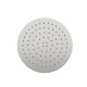 250mm 10 inch Stainless steel Super-slim Round Brushed Nickel Rainfall Shower Head 