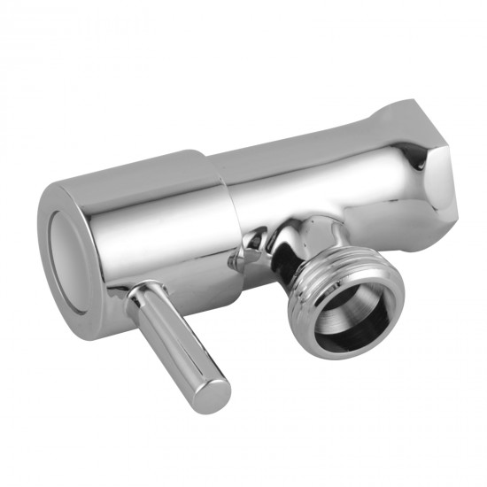 Round Chrome Brass Toilet Cistern Tap Angle Valve