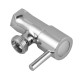 Round Chrome Brass Toilet Cistern Tap Angle Valve