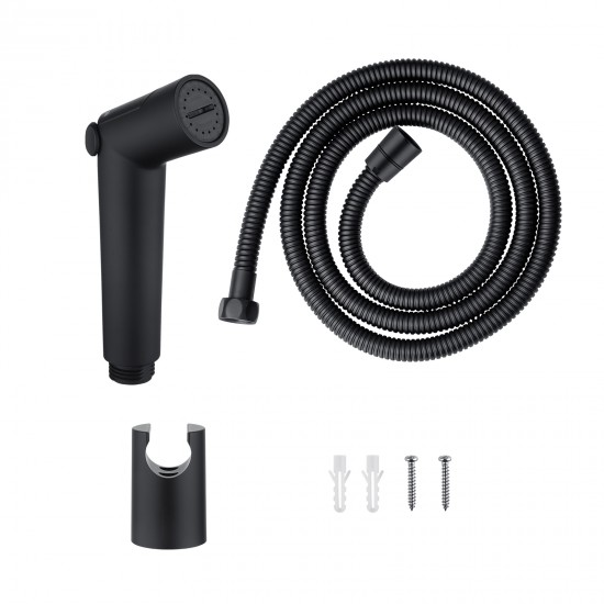Black Water Bidets Toilet Sprayer Kit Spray Jet