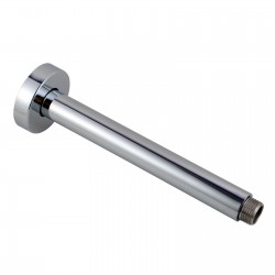 200mm Round Chrome Ceiling Shower Arm