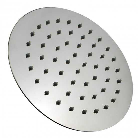 200mm 8 inch Stainless steel Super-slim Round Chrome Rainfall Shower Head 