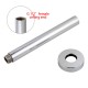300mm Round Chrome Ceiling Shower Arm
