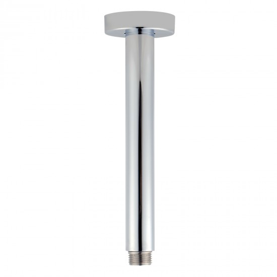300mm Round Chrome Ceiling Shower Arm