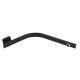 Square Nero Black Gooseneck Wall Shower Arm