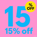15% off(February Sale )