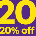 20% off(February Sale )
