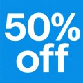 50% off(February Sale )