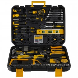 158PCs Hand Tool Set Portable Mechanics Automotive Repair Workshop Tool Kit