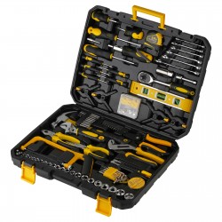 158PCs Hand Tool Set Portable Mechanics Automotive Repair Workshop Tool Kit