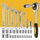 158PCs Hand Tool Set Portable Mechanics Automotive Repair Workshop Tool Kit